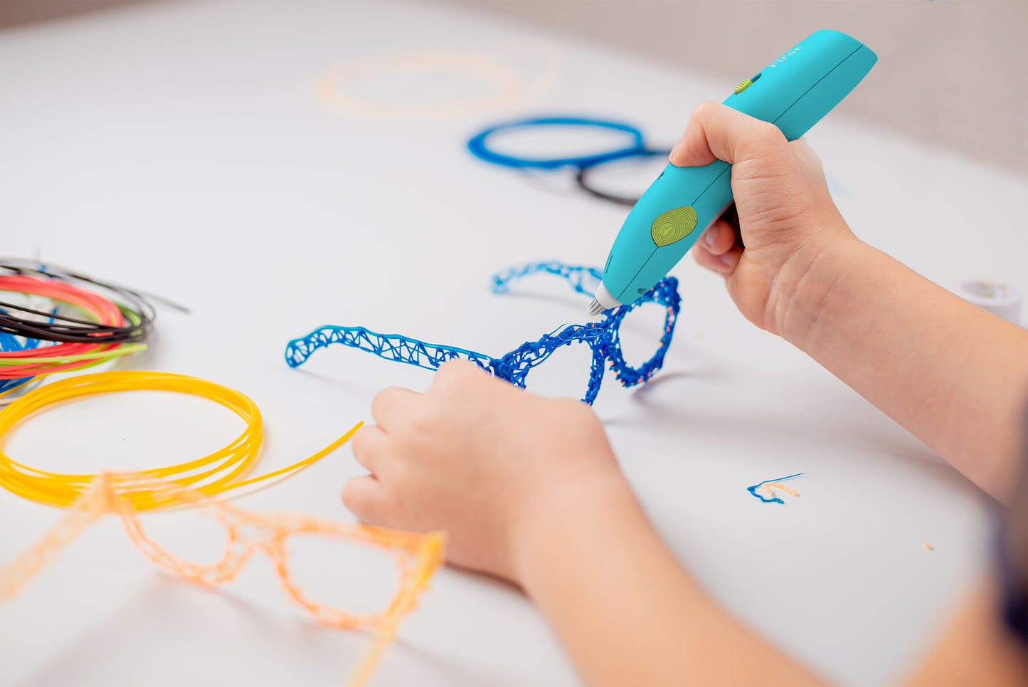 Bolígrafo 3D para niños con batería recargable e inalámbrica | myFirst 3dPen Make