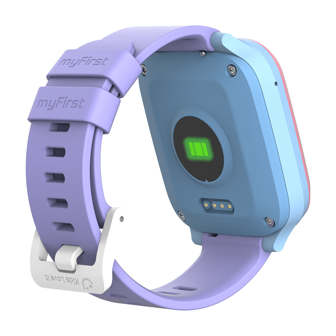 Reloj inteligente cuadrado para niños con eSIM 4G, seguimiento GPS y videollamadas (Square) | myFirst Fone S3+