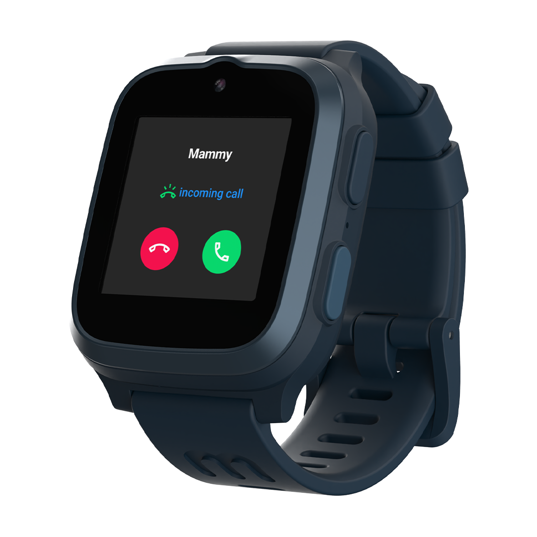 Reloj inteligente cuadrado para niños con eSIM 4G, seguimiento GPS y videollamadas (Square) | myFirst Fone S3+