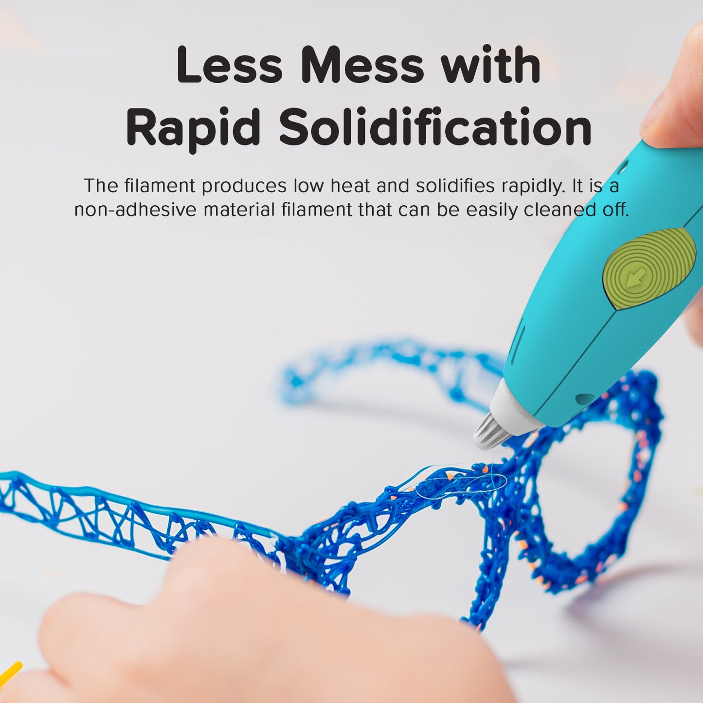 Bolígrafo 3D para niños con batería recargable e inalámbrica | myFirst 3dPen Make