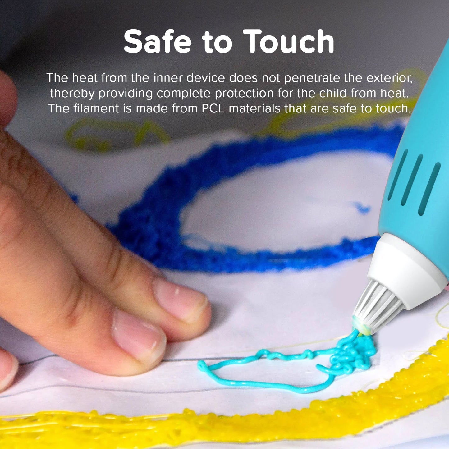 Bolígrafo 3D para niños con batería recargable e inalámbrica | myFirst 3dPen Make