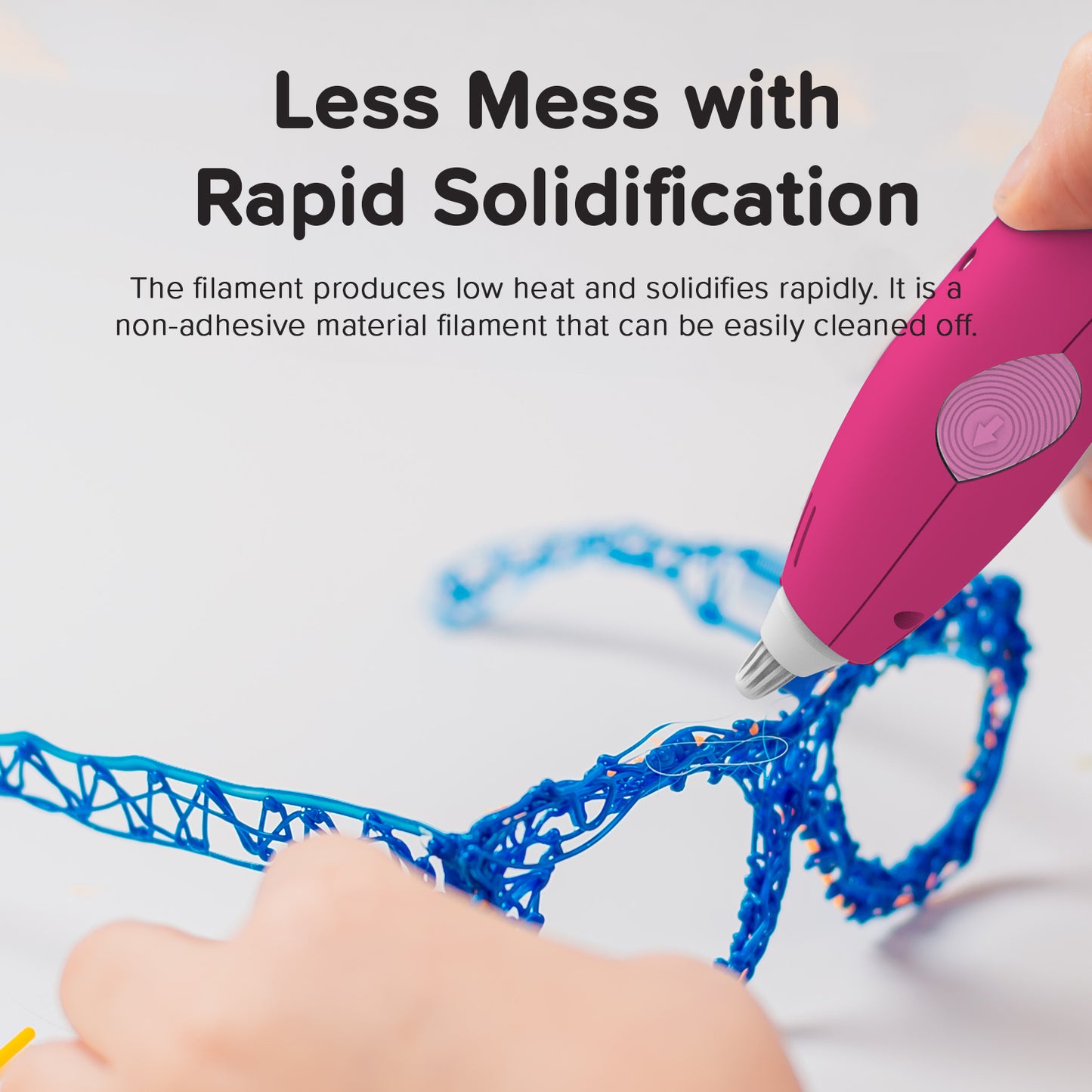 Bolígrafo 3D para niños con batería recargable e inalámbrica | myFirst 3dPen Make