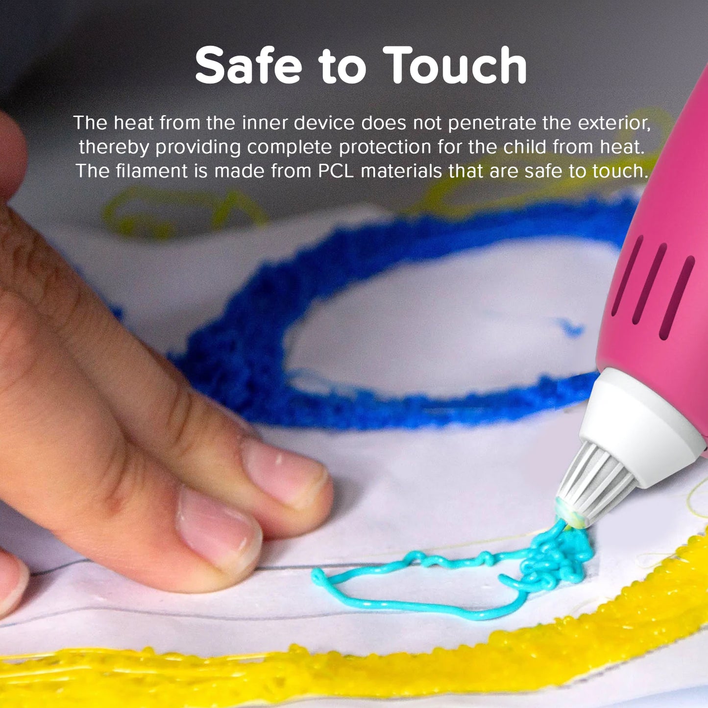 Bolígrafo 3D para niños con batería recargable e inalámbrica | myFirst 3dPen Make