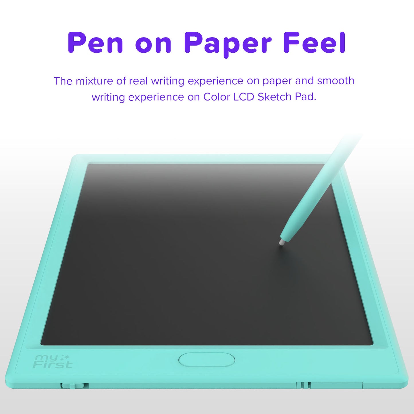 Tablet de dibujo para niños con pantalla LCD a color | myFirst Sketch Pro Neo