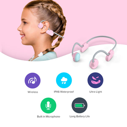 Bone Conduction Headphone for Kids | myFirst Headphones BC Wireless Lite