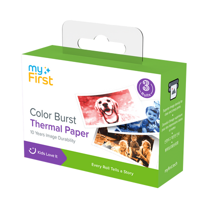 Thermal Paper Color Burst for myFirst Camera Insta 20