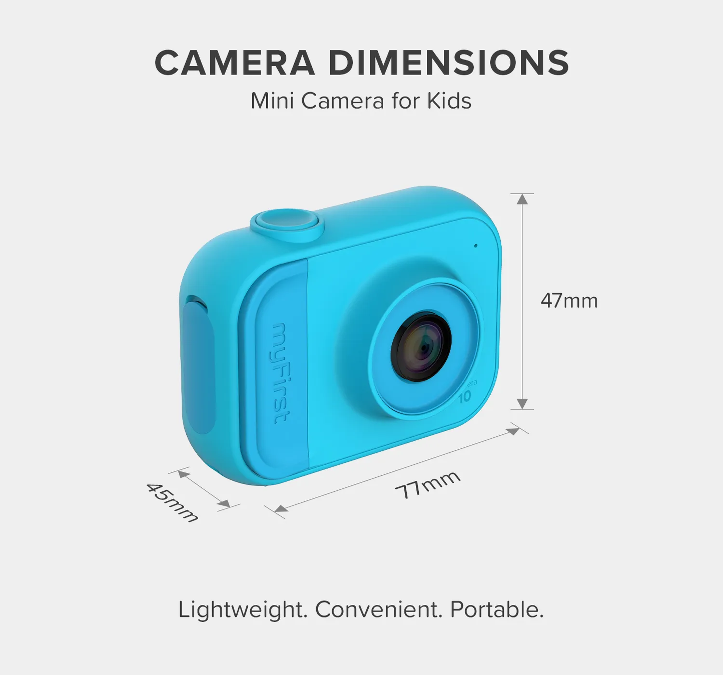 Mini appareil photo numérique pour enfants | myFirst Camera 10