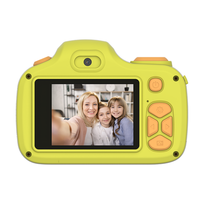 Appareil photo numérique pour enfants avec étui de protection en caoutchouc et cordon | myFirst Camera 3