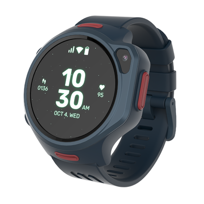 4G eSIM Smartwatch für Kinder mit GPS-Tracking, Videoanruf (rund) | myFirst Fone R2