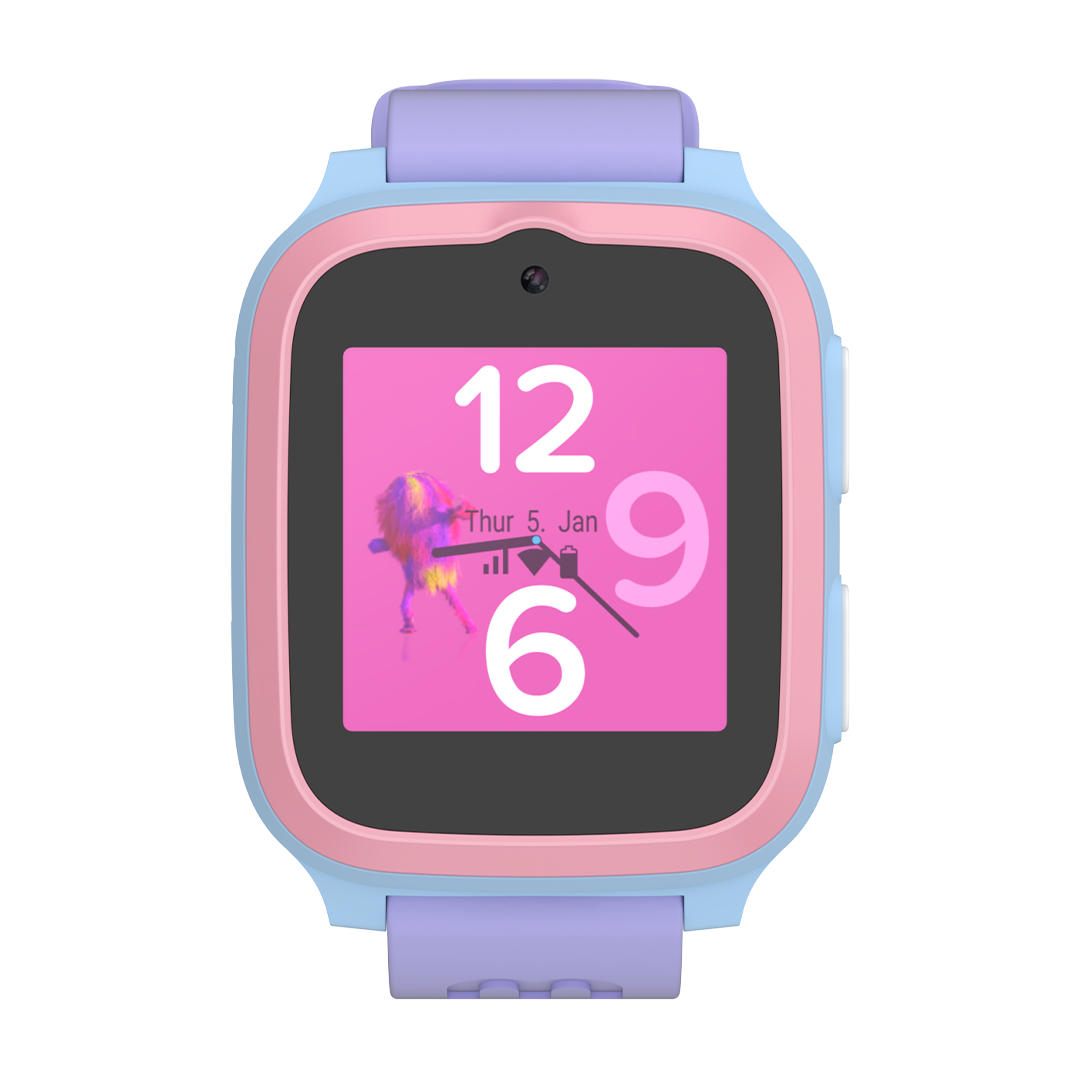 4G Kids Smart Watch with GPS Tracking, Video Call (Square) | myFirst Fone S3