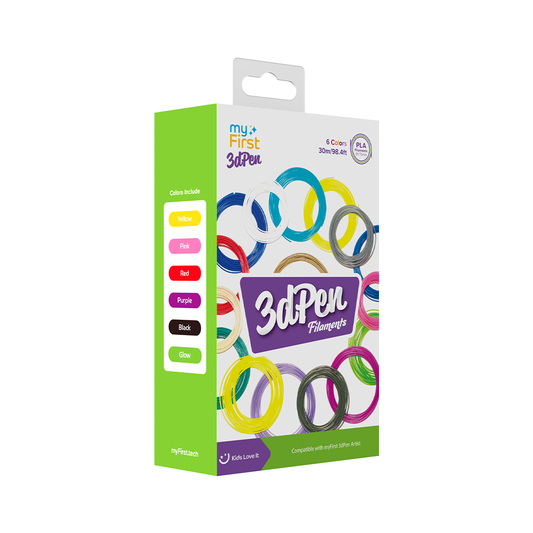 Filament Refill for 3dPen Artist | PLA Filament 6 Colors