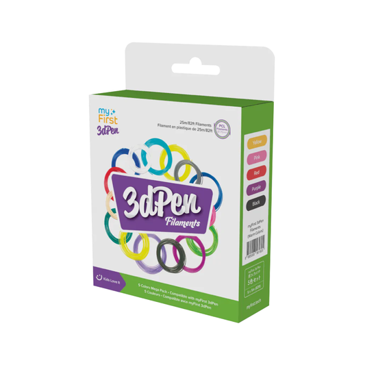 Filament Refill for 3dPen Make  | PCL 5 Colors