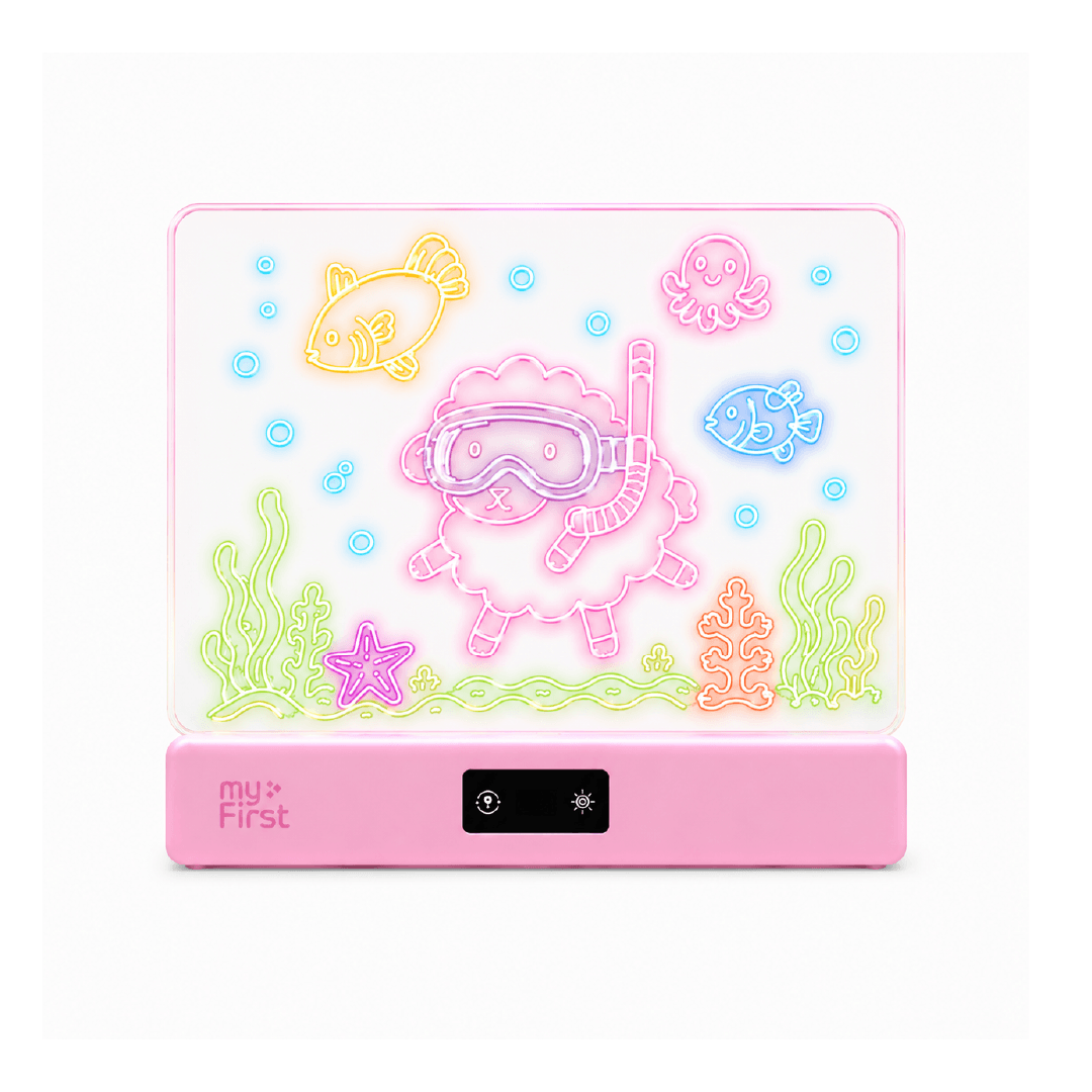 Drawing Pad for Kids with LED Light - Sketch Clear