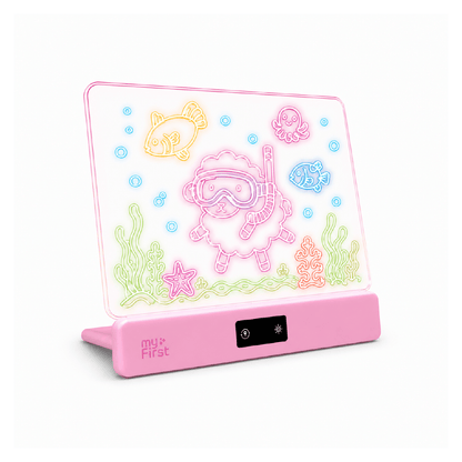 Drawing Pad for Kids with LED Light - Sketch Clear