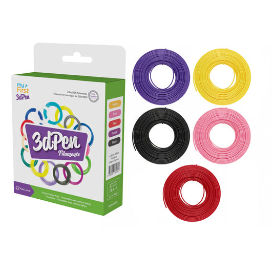 Filament Refill for 3dPen Make  | PCL 5 Colors