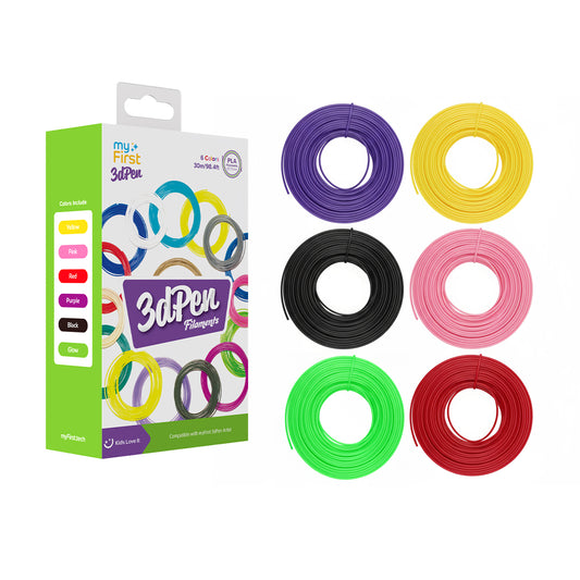 Filament Refill for 3dPen Artist | PLA Filament 6 Colors