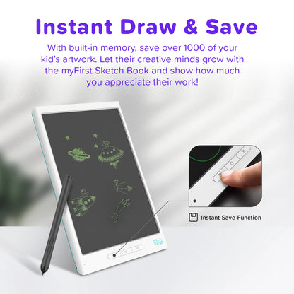Zeichenblock für Kinder mit exklusiver App | myFirst Sketch Book