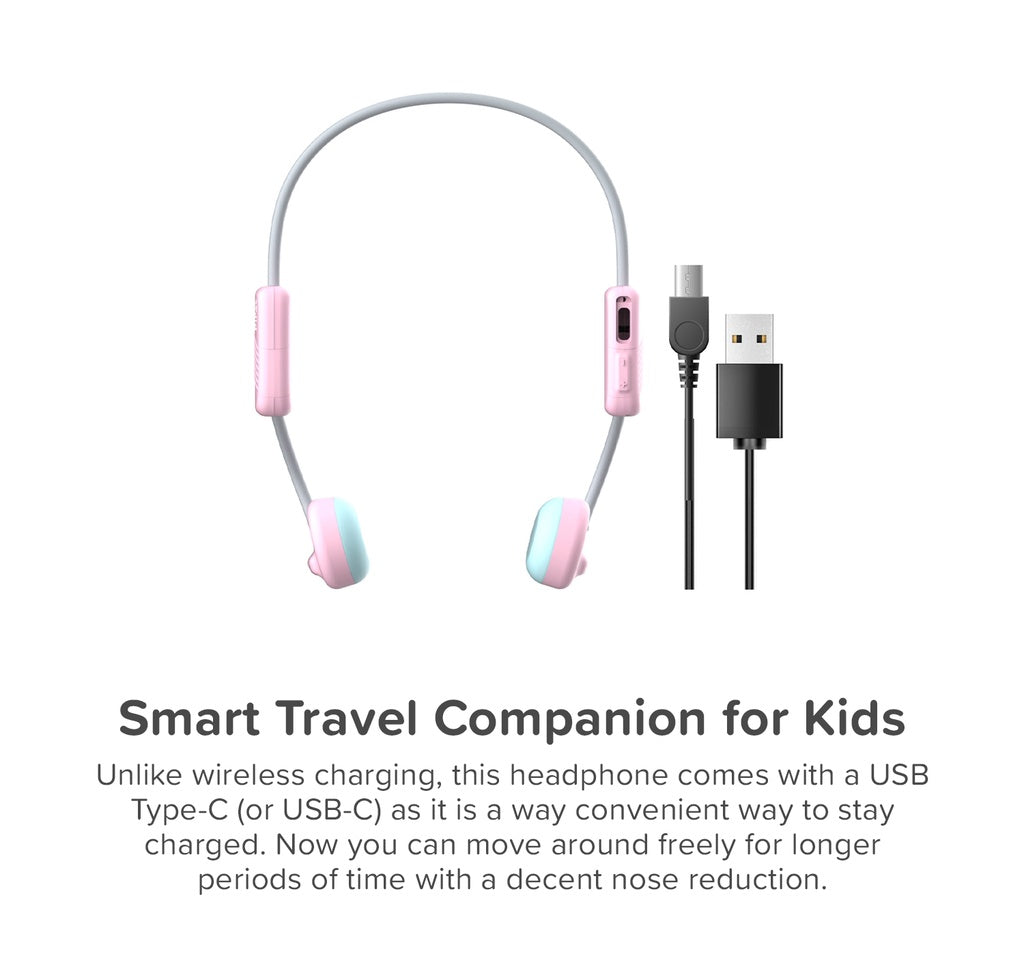 Casque à conduction osseuse pour enfants | myFirst Headphones BC Wireless Lite