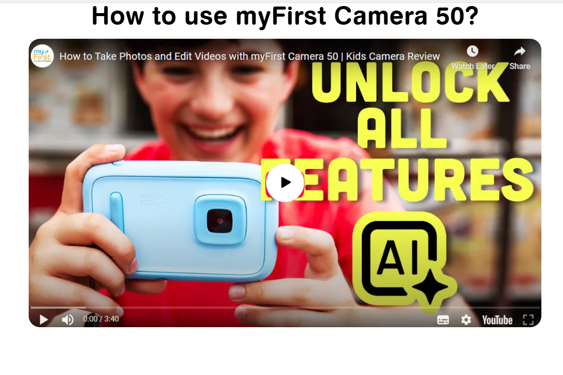 Cargar video: tutorial how to use camera 50