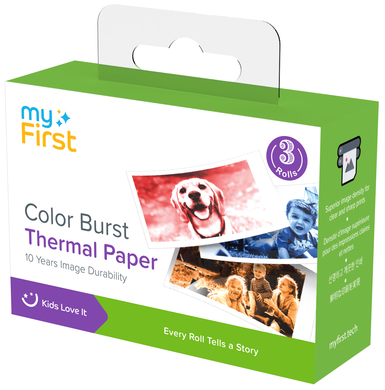 Papier termiczny Color Burst do myFirst Camera Insta 20 / Insta 2 / Insta Wi
