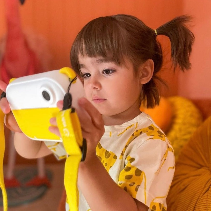 Instant Print Camera & Label Maker | Thermal Printer w/ Refills | myFirst Camera Insta Wi