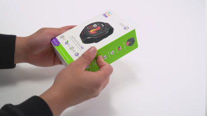 Montre connectée eSIM 4G pour enfants avec suivi GPS, appel vidéo (ronde) | myFirst Fone R2